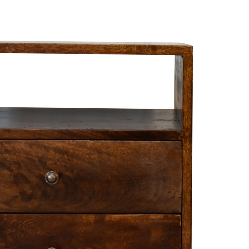 Artisan Furniture Solid Wood Classic Chestnut Bedside