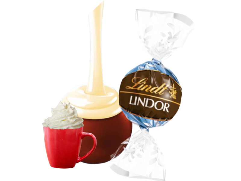 Hot Cocoa Dark & White Chocolate Lindt Lindor