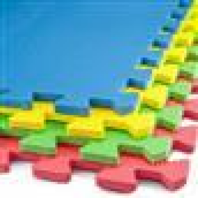 8 PACKS MULTICOLOR EVA INTERLOCKING MAT 30 X 30