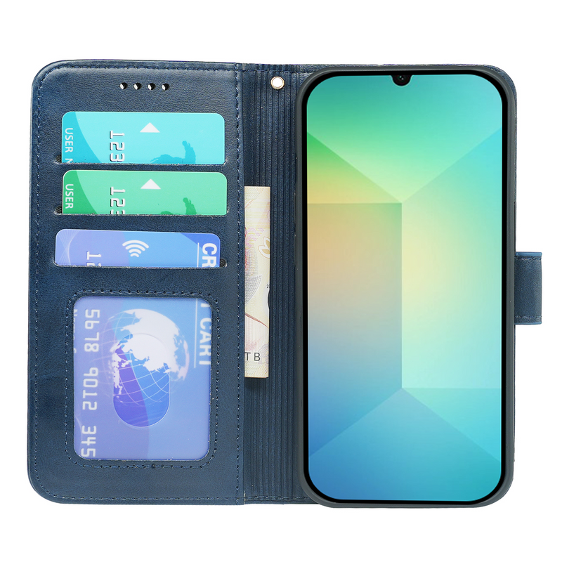 Samsung Galaxy A07 Book Flip Case Leather Wallet