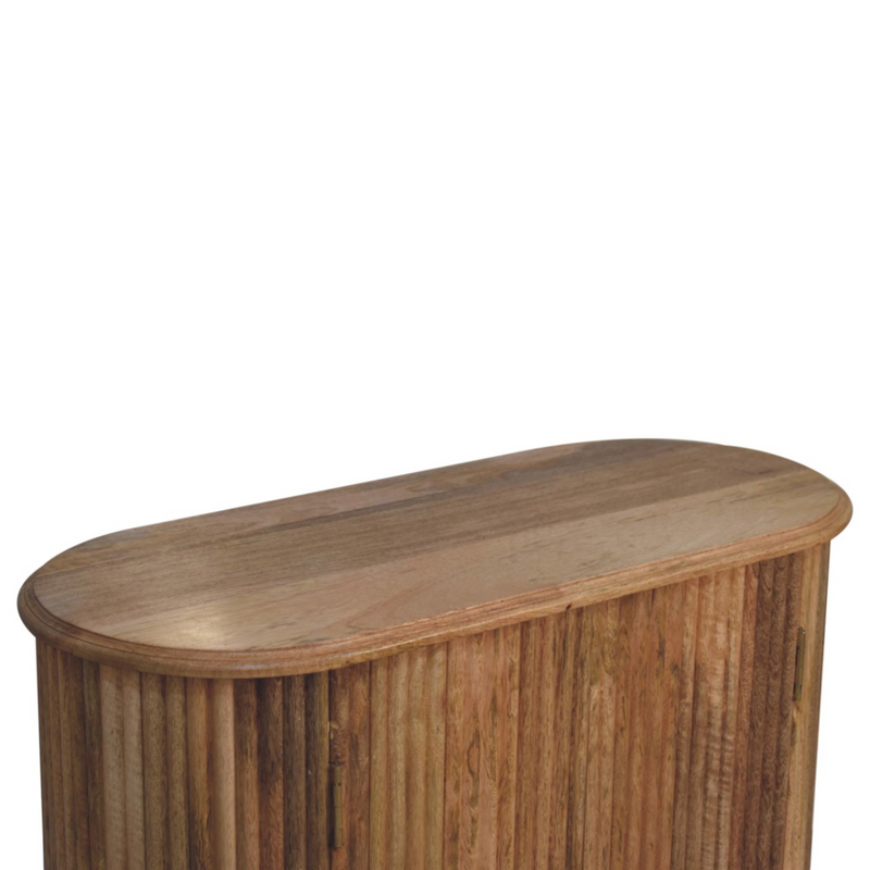 Artisan Furniture Solid Mango Wood Soba Nordic Cabinet