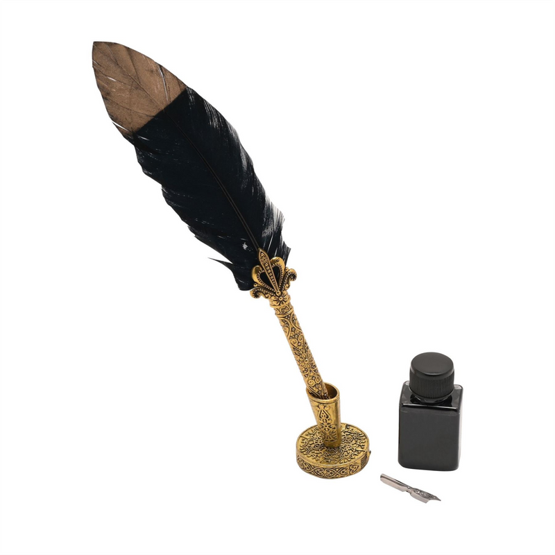 Feather Quill Pen Set