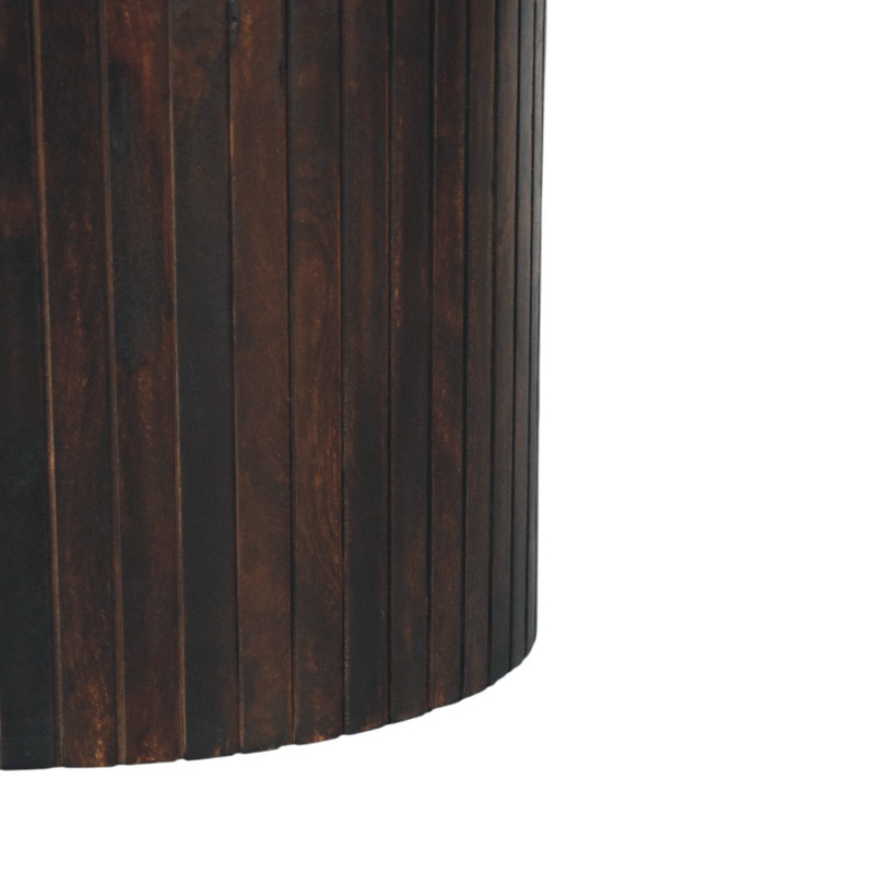Artisan Furniture Solid Wood Verona Marble Coffee Table, Brown & White