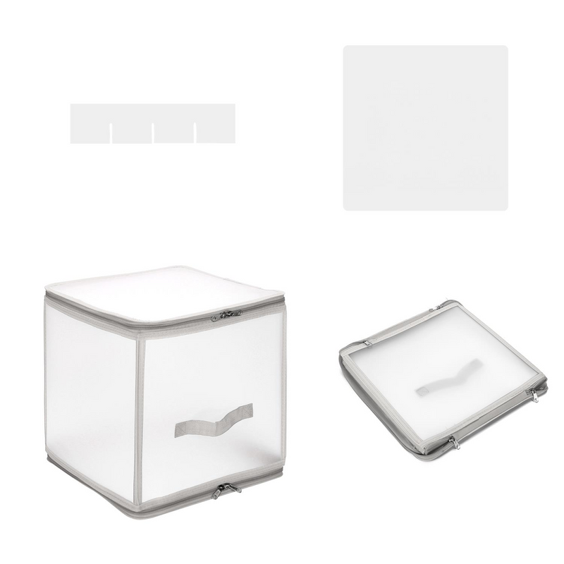 VINSANI GREY XMAS 64 BAUBLE DECORATIONS BOX 0000503
