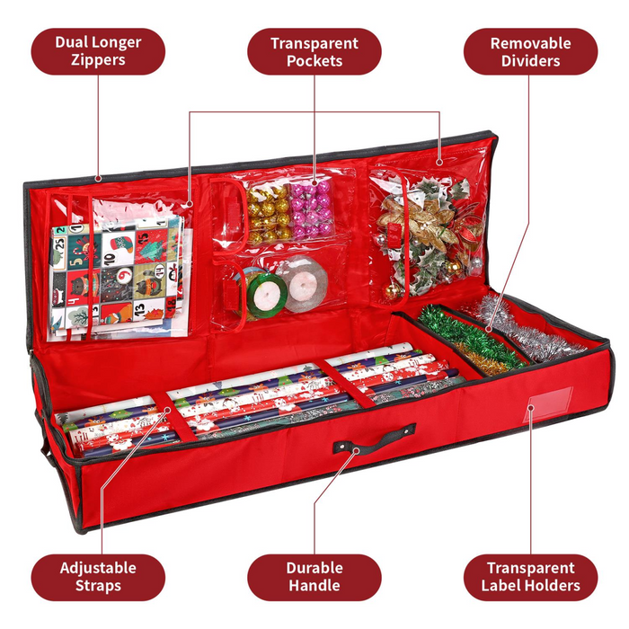 VINSANI DELUXE GIFT WRAP STORAGE 1010458