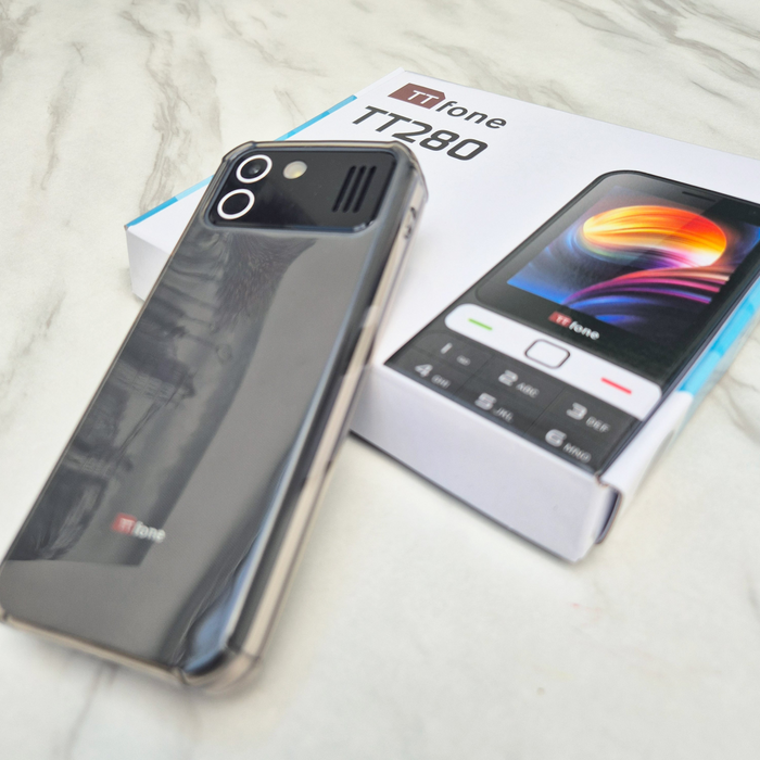 TTfone Original Silicone Clear Case for TTfone TT280