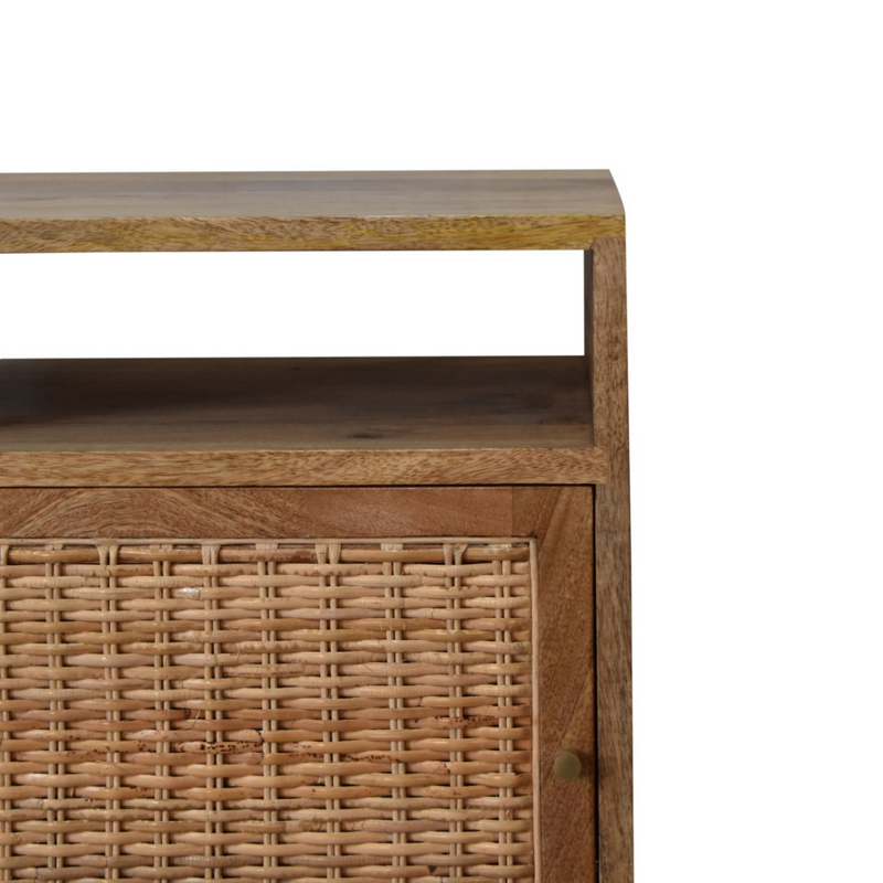 Artisan Furniture Solid Wood Knit Door Bedside