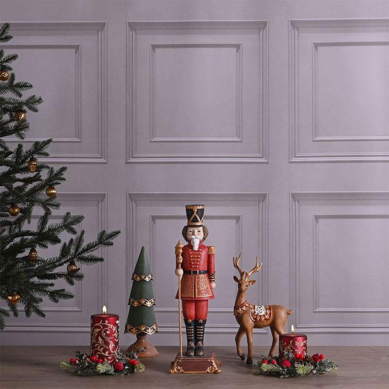 Standing Soldier in Polyresin