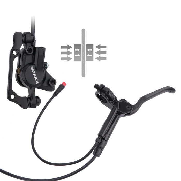 UK E-Bike Front and Back Hydraulic Disc Brake E-Scooter Power Off Oil Brake