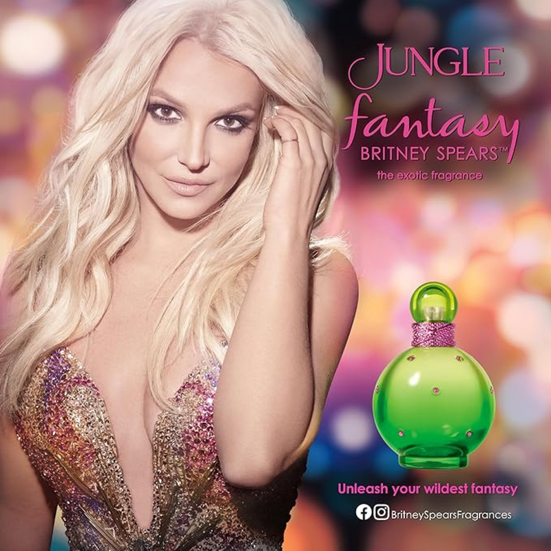 Britney Spears Jungle Fantasy Eau De Toilette Spray 30ml