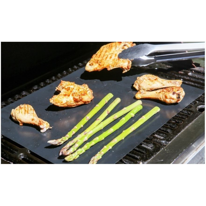 VINSANI RECTANGLE BBQ GRILL MAT x 5