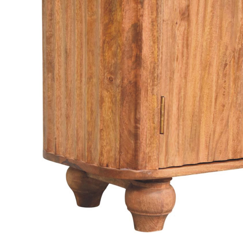 Artisan Furniture Solid Wood Montara Sideboard, 3 Drawers & 2 Doors, Brown