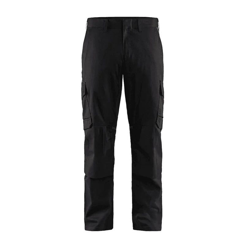 Blaklader 1448 Industry Stretch Kneepad Trousers Black/Dark Grey