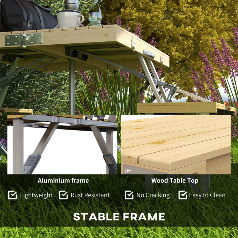 Picnic Table Set ( Amazon Shipping)（Prohibited by WalMart）