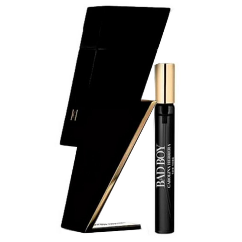 Carolina Herrera Bad Boy Gift Set (Eau De Toilette Spray 100ml  Shower Gel 100ml  Eau De Toilette Spray 10ml)