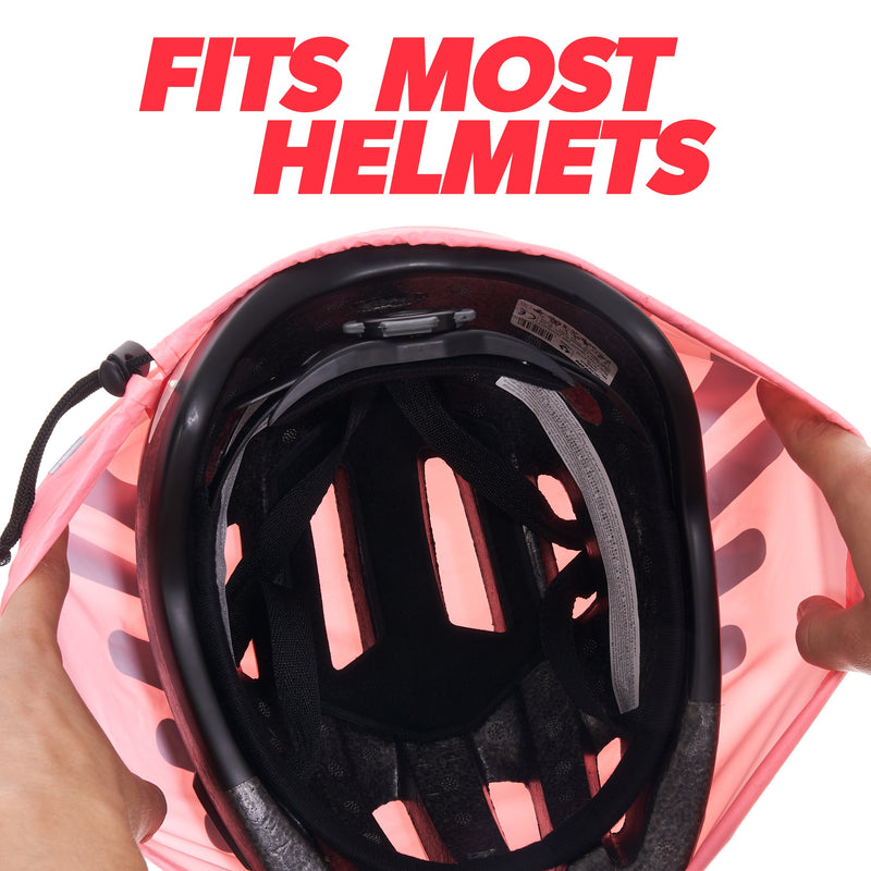 BTR Waterproof Hi Vis Cycling Helmet Cover