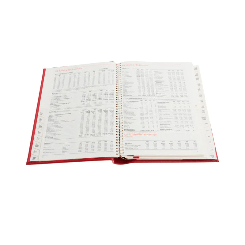2026 Desk Diary - Week-to-View Planner - Red