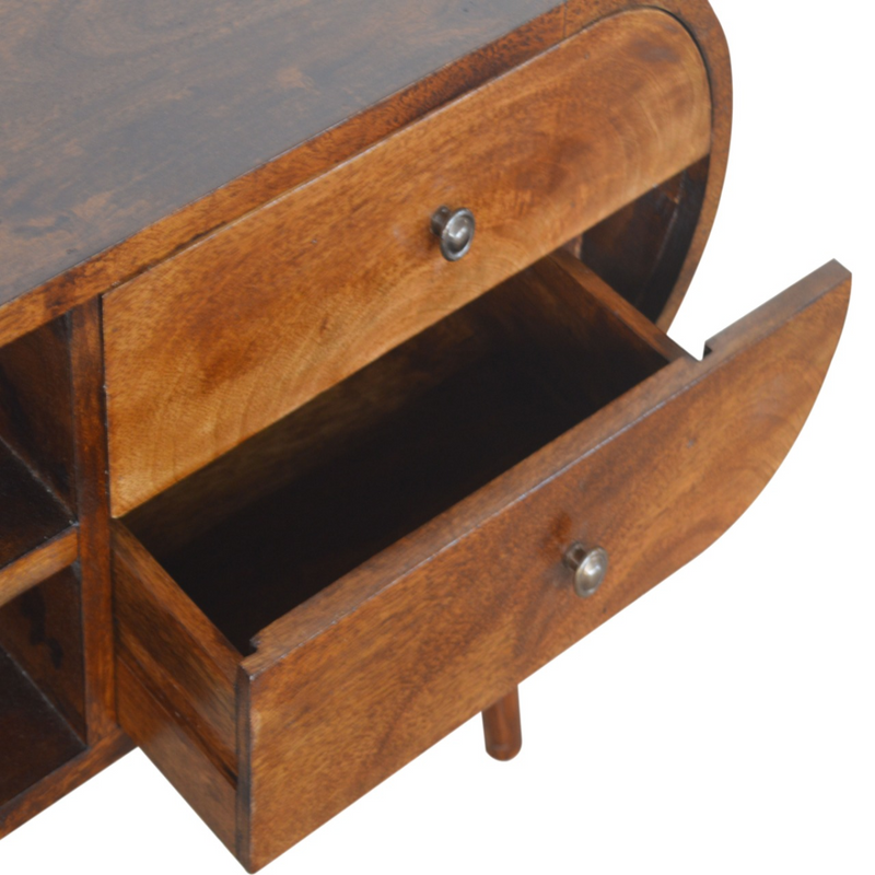 Artisan Furniture Solid Wood Chestnut London Media Unit