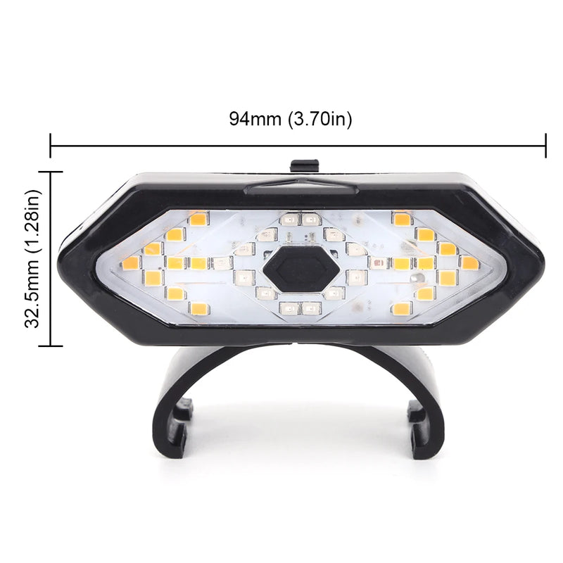 Modified Turn Signal Lamp for Xiaomi M365 1S pro Pro2 for MI3 Electric Scooter USB Rechargable Smart Wireless Light Accessories
