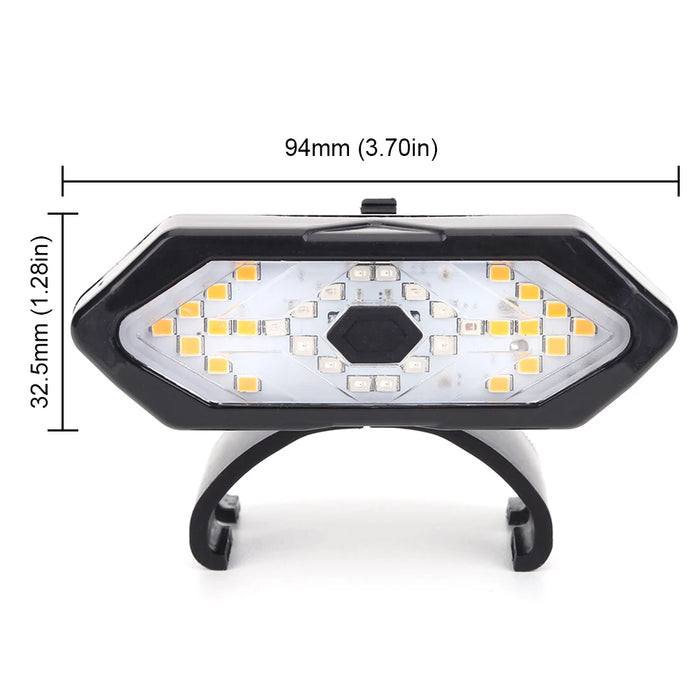 Modified Turn Signal Lamp for Xiaomi M365 1S pro Pro2 for MI3 Electric Scooter USB Rechargable Smart Wireless Light Accessories