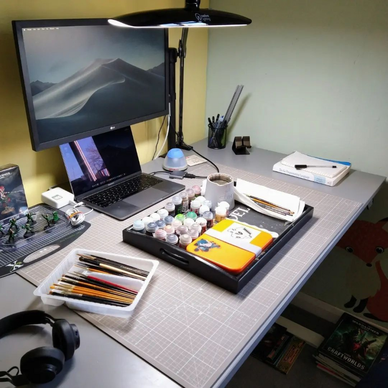 Native Lighting Onyx Black Task Lamp