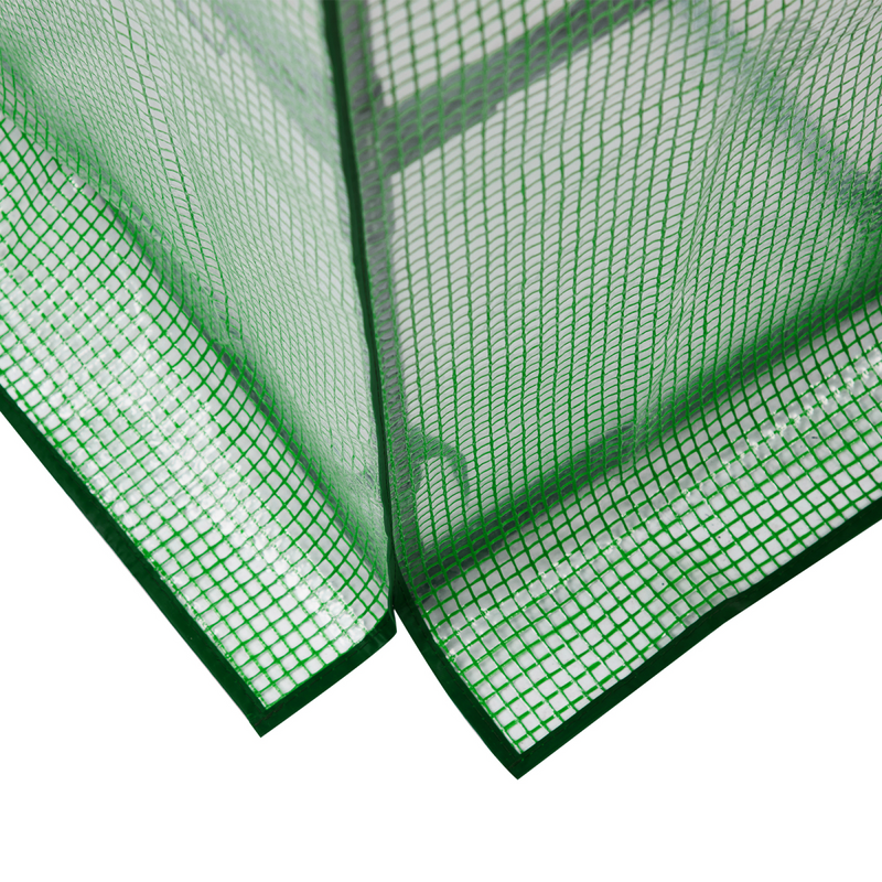Mini Walk-in Greenhouse with PE Cover, 4-Shelf Indoor Outdoor Plant Gardening Green House for Garden Backyard, 56" x 29" x 77", Green