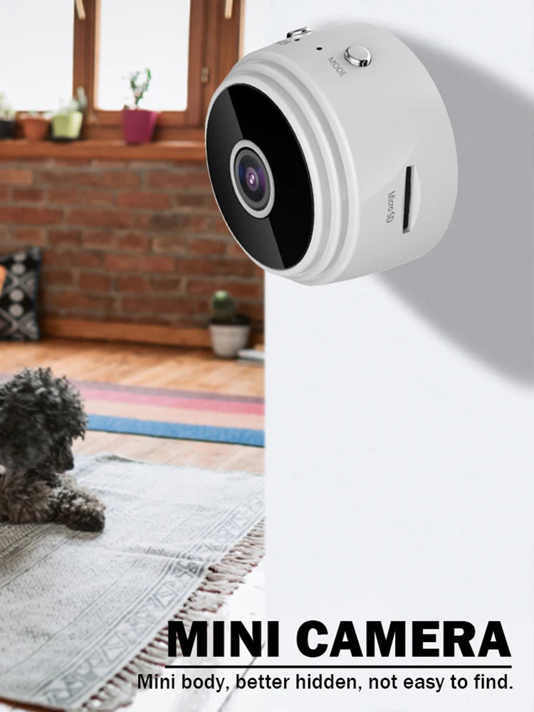 Voice Video Recorder HD 1080p Security Monitoring Camera Night Vision USB Rechargeable Remote Viewing Strong Magnetic Smart Home
