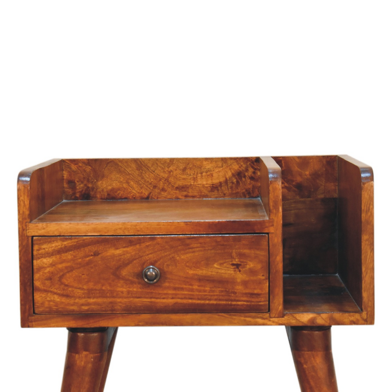 Artisan Furniture Solid Wood Chestnut Collective Bedside
