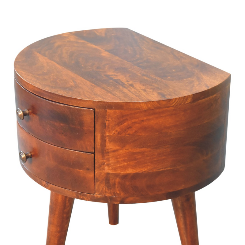 Artisan Furniture Solid Wood Odyssey Tripod Bedside