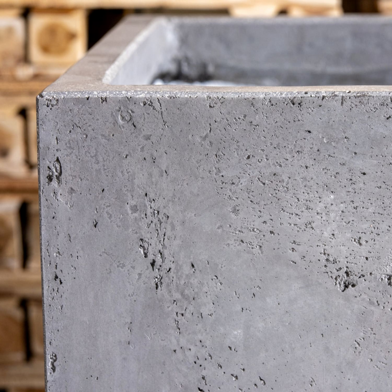Cubrosa | Onyx Dusk – 100cm XXL Concrete Square Planter – 782L Block Plant Pot