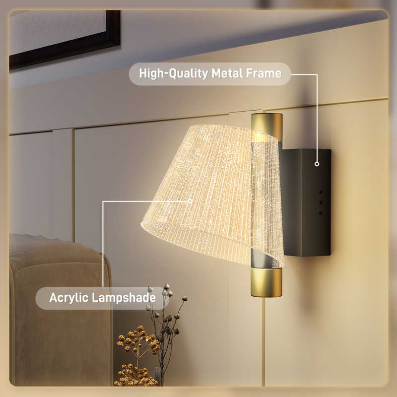 LED Outdoor Wall Lighting Modern Waterproof IP65 Outside Wall Sconce for House