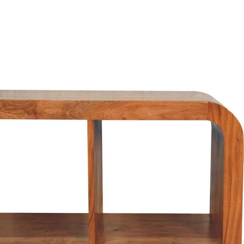 Artisan Furniture Solid Wood Darcy Display Unit, Light Brown