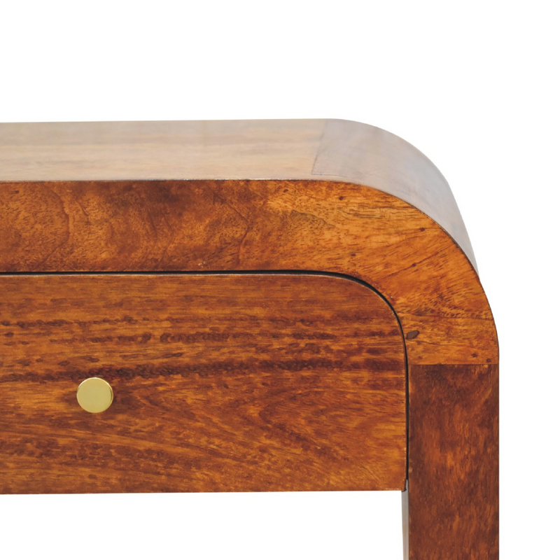Artisan Furniture Solid Wood Darcy Chestnut Bedside