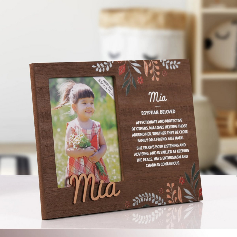 Child's Picture Frame with Sentimental Caption - For 8.5 x 11cm Photo