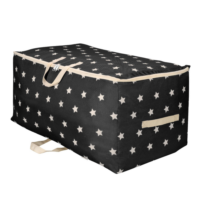 VINSANI 3pc STORAGE BAGS BLACK STAR MEDIUM 0000342