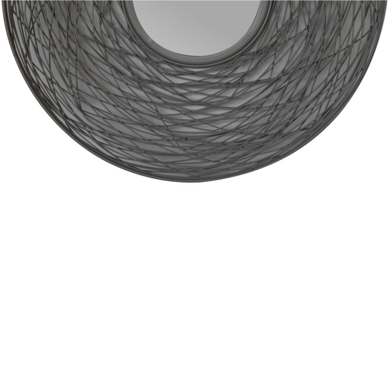 Artisan Furniture Wall Decor - Round Nested Mirror, Grey