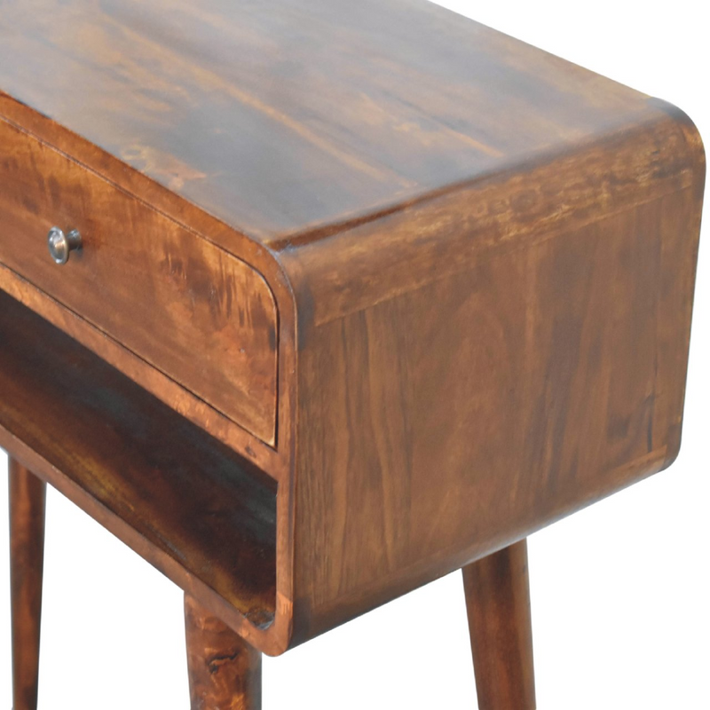 Artisan Furniture Solid Wood Sonata Chestnut Console Table