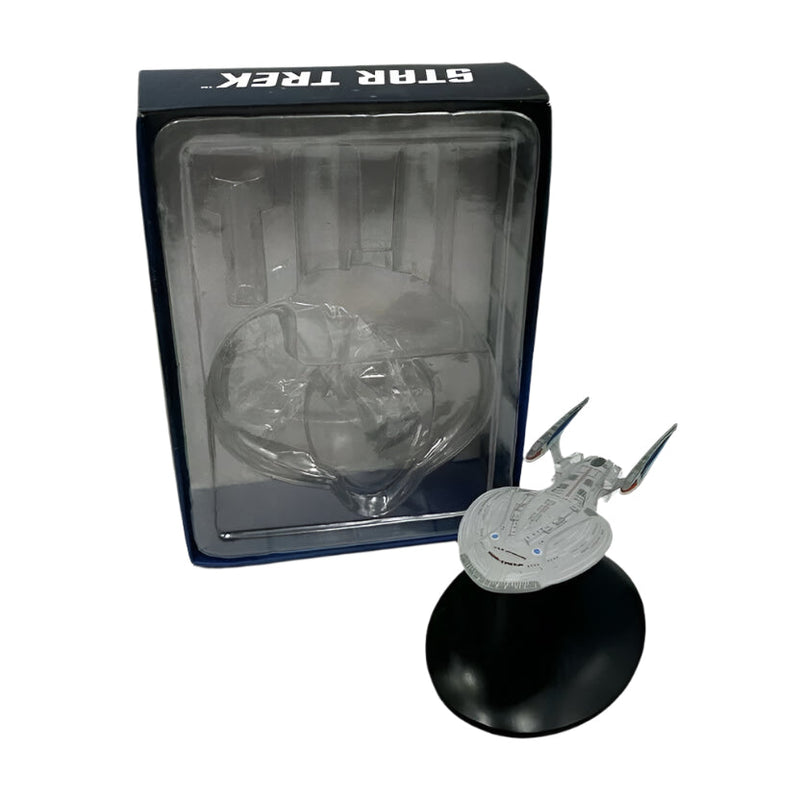 #13 U.S.S. Enterprise NCC-1701-F (Federation Livery) Model Die Cast Ship BONUS ISSUE (Eaglemoss / Star Trek)