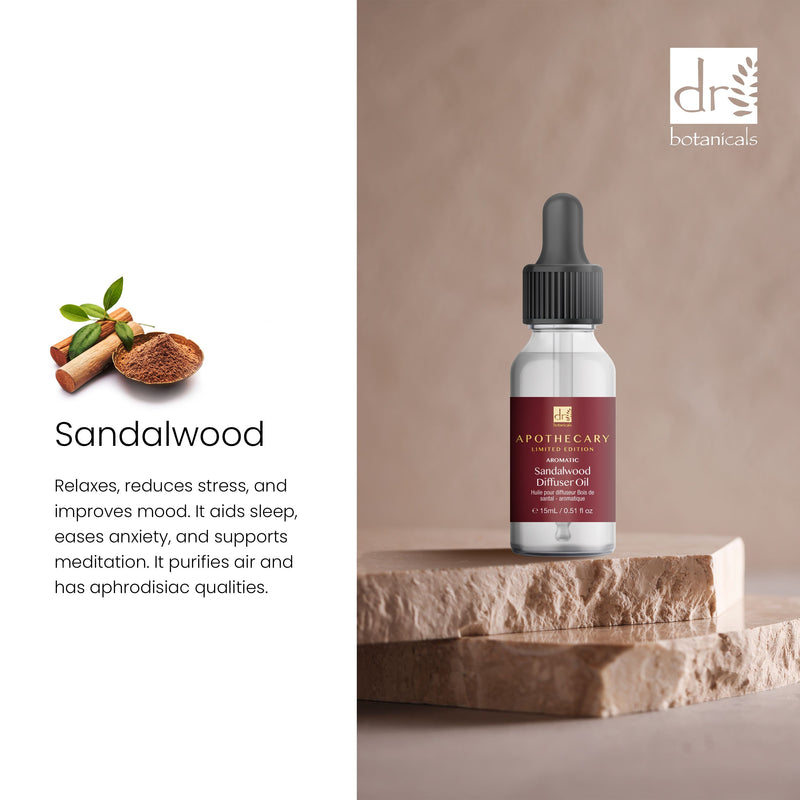 Aromatic Sandalwood Diffuser Oil 15ml