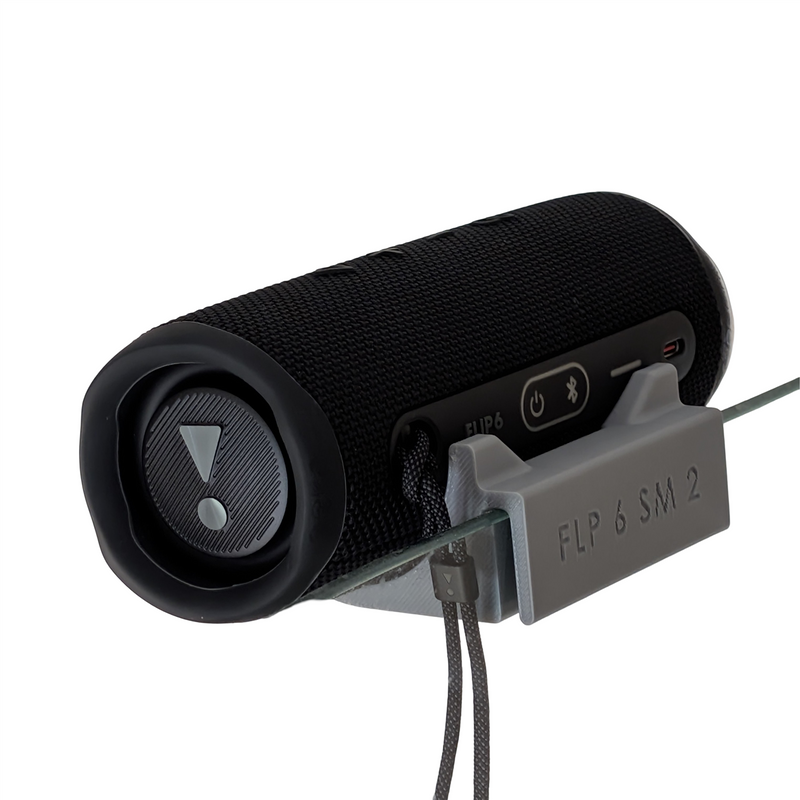 3D Cabin Shower Mount Compatible With JBL Flip 6 Portable Speaker Holder Bracket Hanger Hook