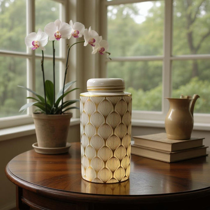 35CM CERAMIC GINGER JAR