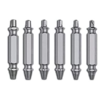 6pc All Purpose Screw Extractor Remover Set for Damaged Screws