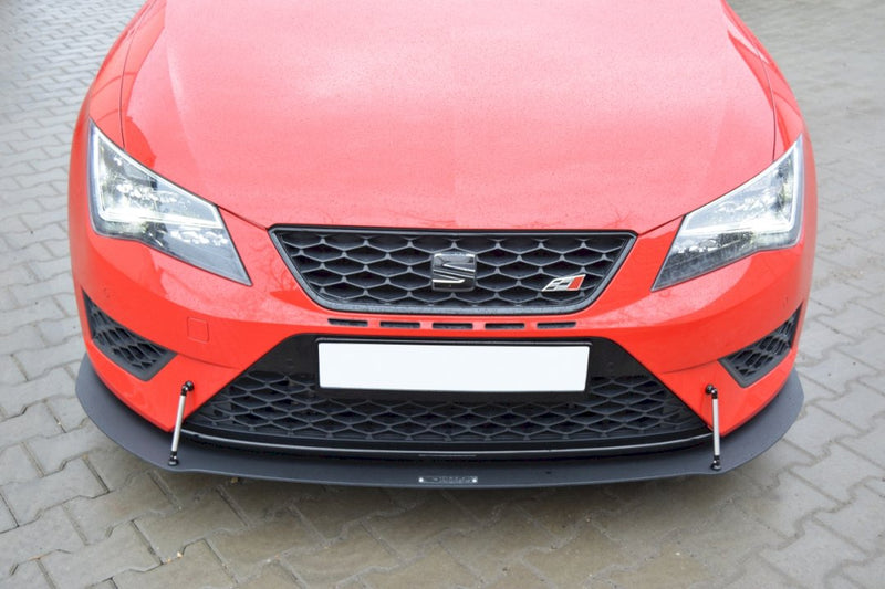 Maxton Design - FRONT RACING SPLITTER SEAT LEON III CUPRA / FR