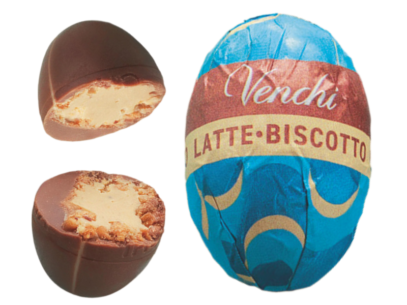 Venchi Eggs | Creamy Milk & Biscuit Milk Chocolate