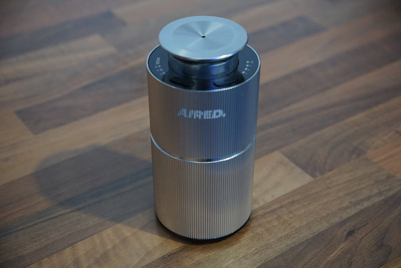 PRO1 In-Car / Home Mini Luxury Electronic Rechargeable Essential Oils Diffuser By AIRED. (SILVER)