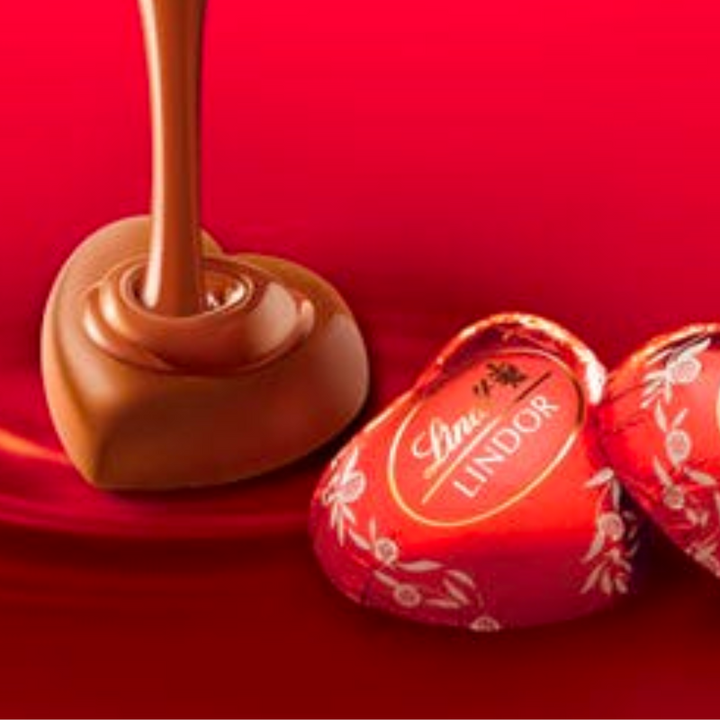 Lindt Lindor Milk Chocolate Hearts