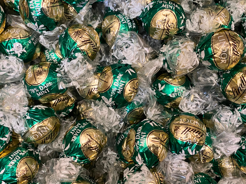 Mint 70% Dark Chocolate Lindt Lindor
