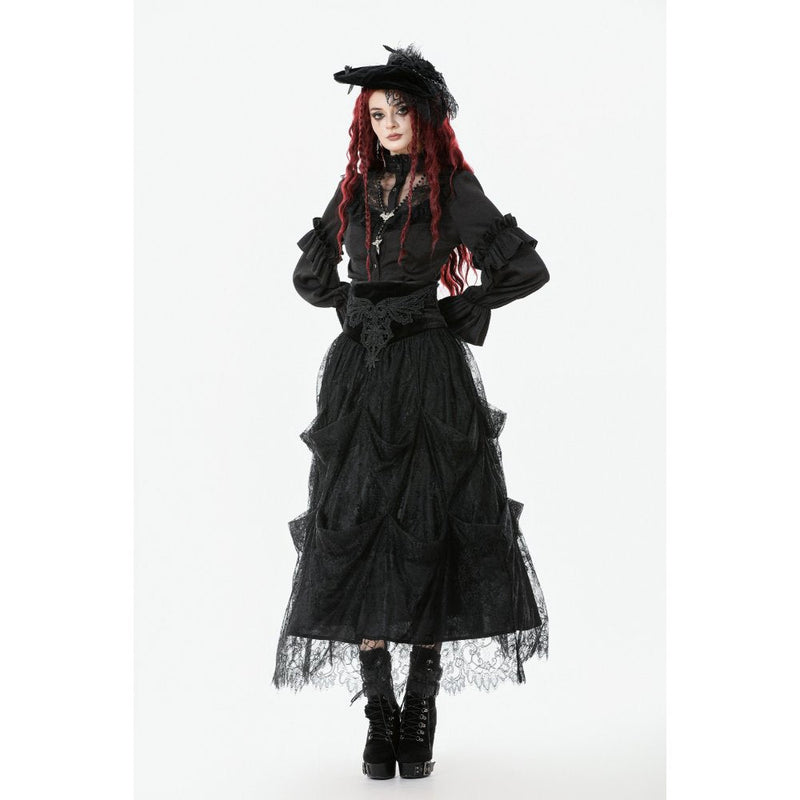 Dark in Love Bellatrix Frill Blouse