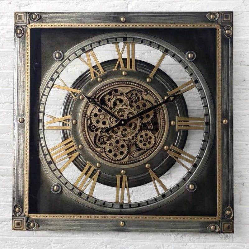 60CM GEAR CLOCK