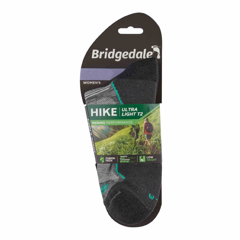 1 Pack Ladies Hiking Ultralight T2 Merino Wool Low Cut Socks